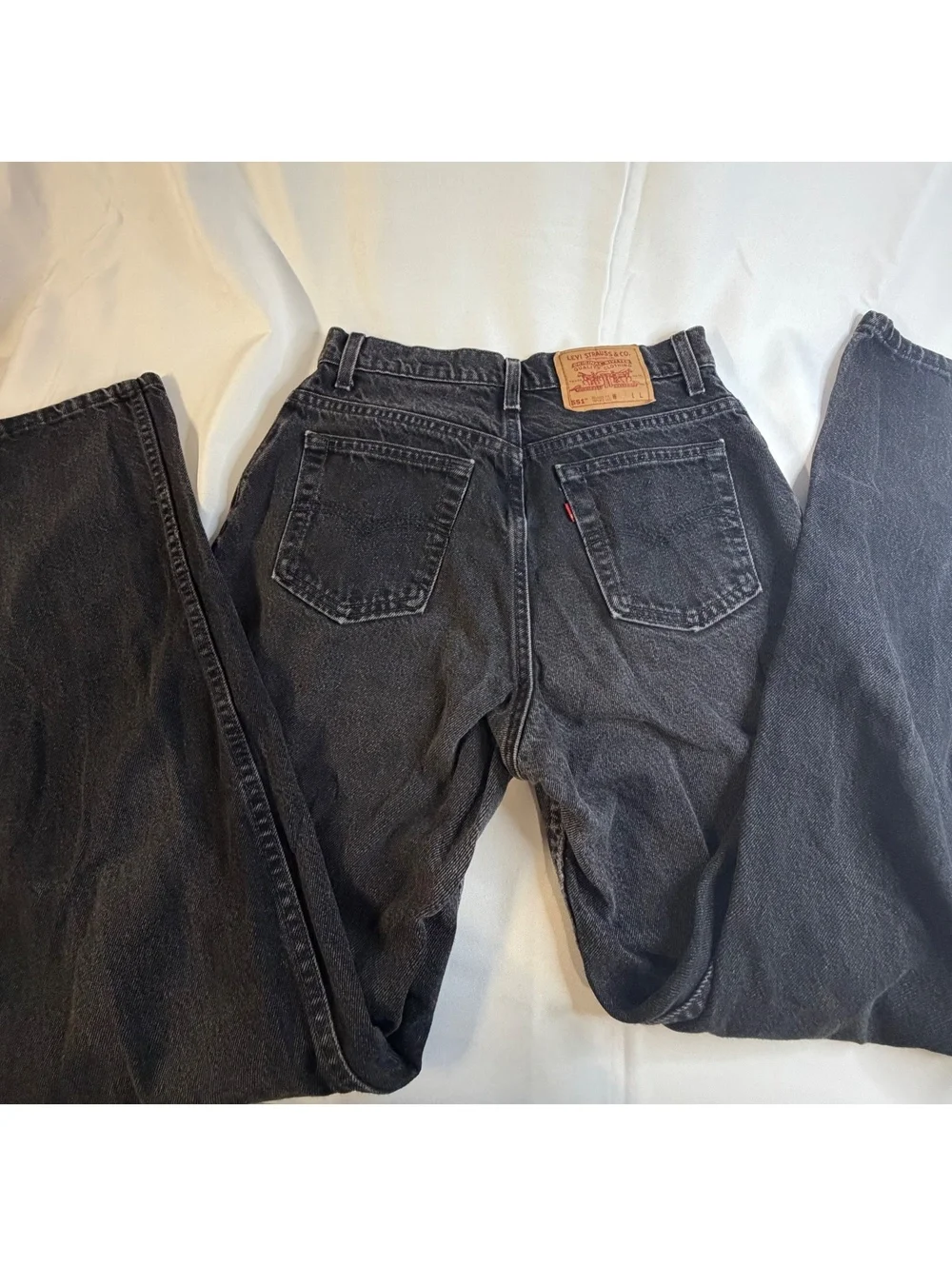 Levi's 551 black jeans